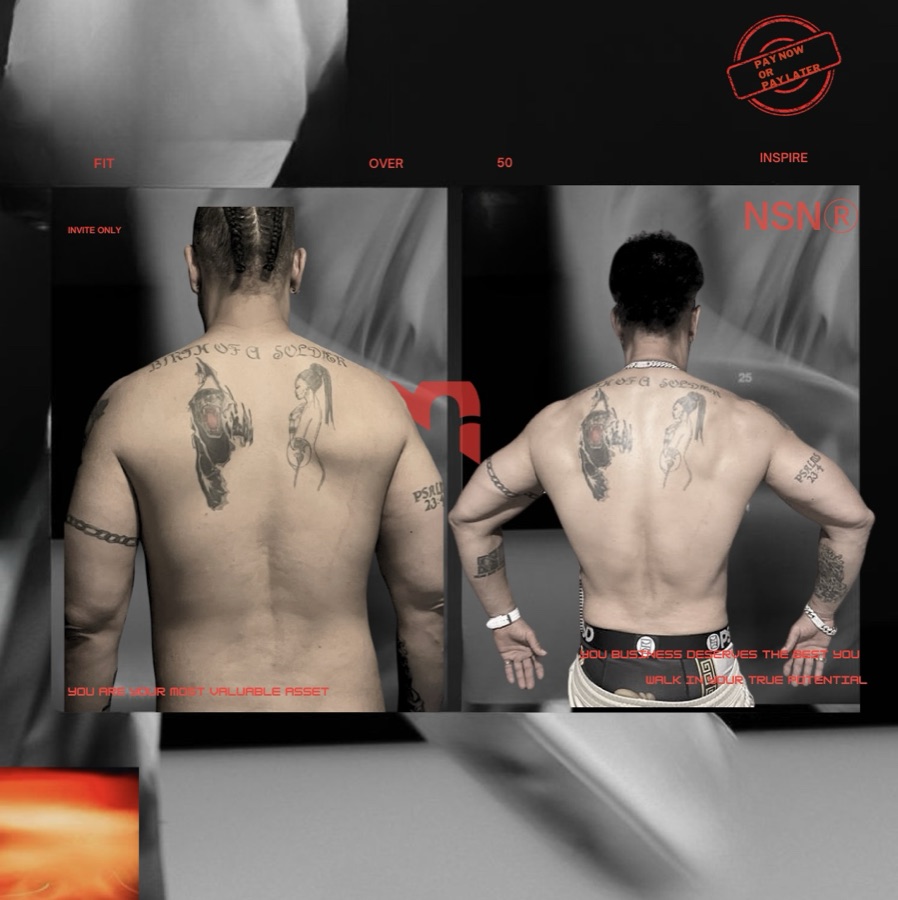 NSN client, before and after