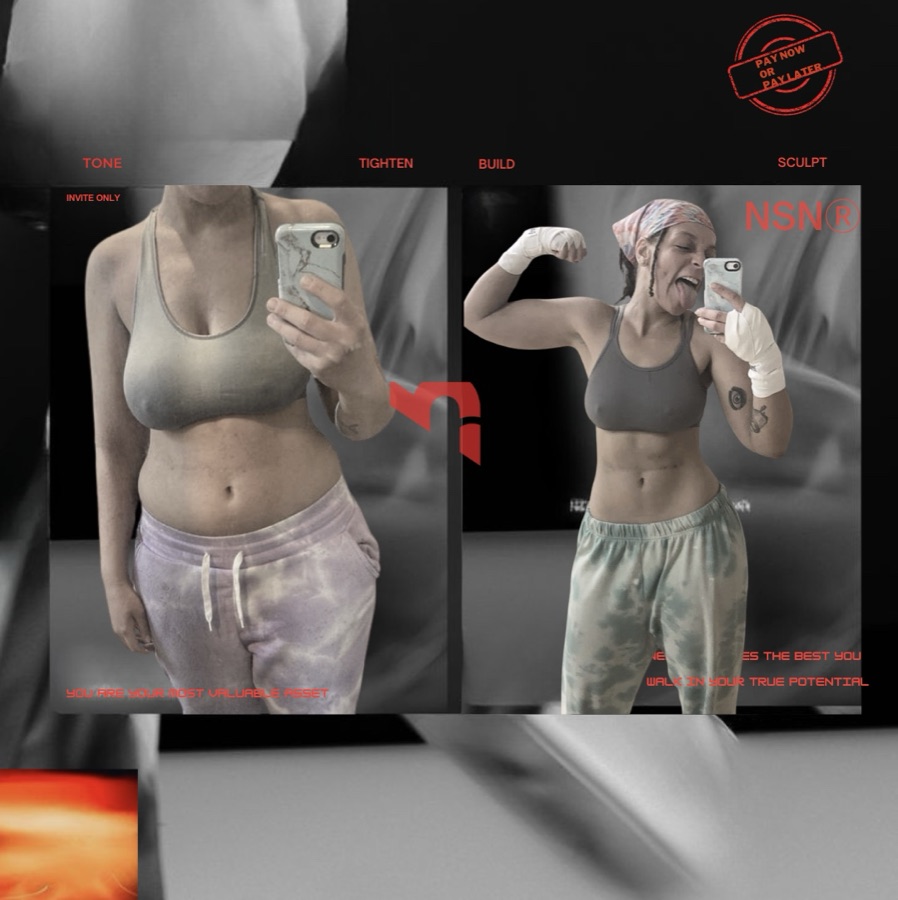 NSN client, before and after