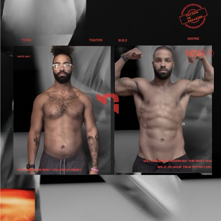 NSN client, before and after