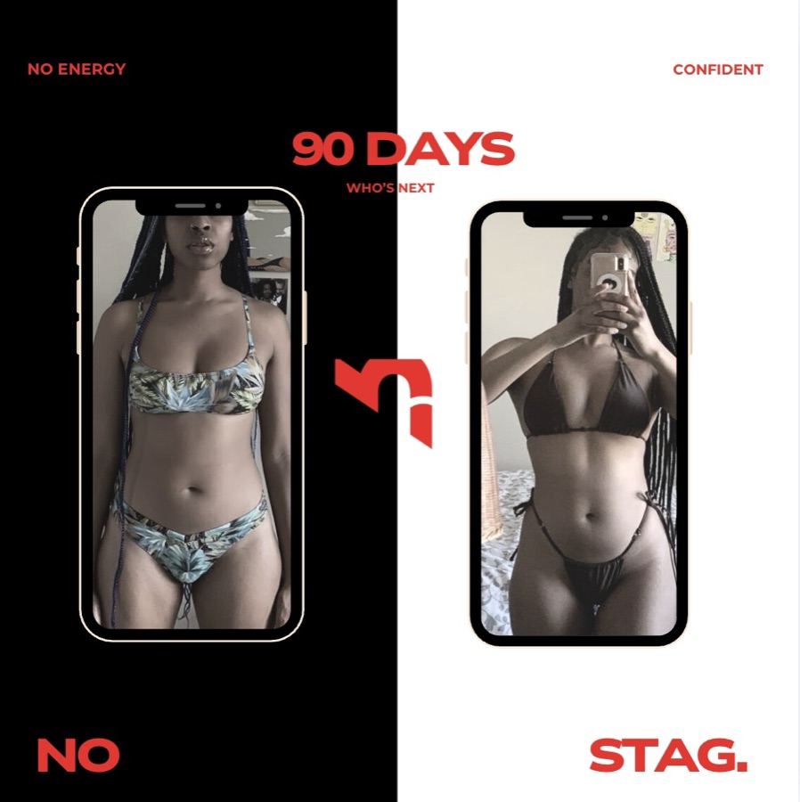 Ricki Monique, before and after